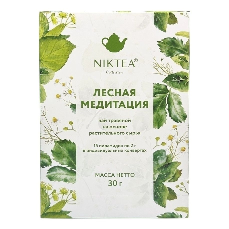 Травяной чай Niktea в пирамидках 40.5 г
