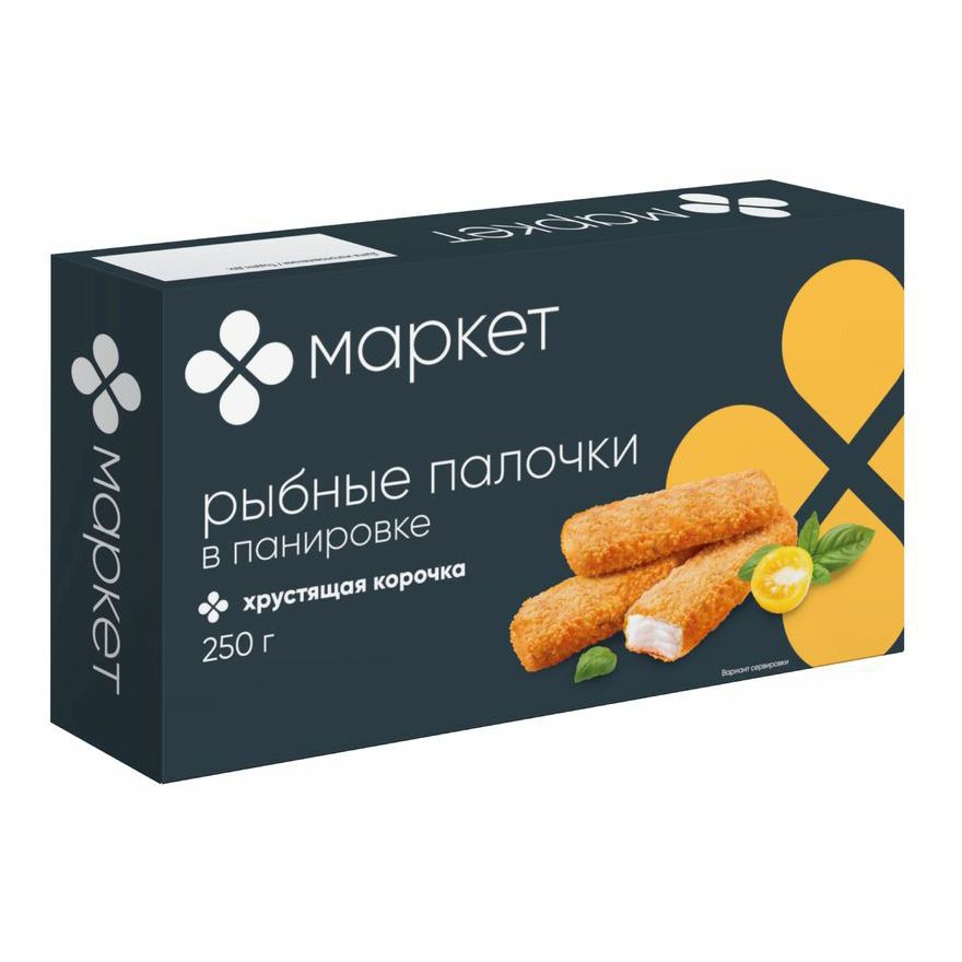 Минтай палочки Маркет Перекресток 250 г