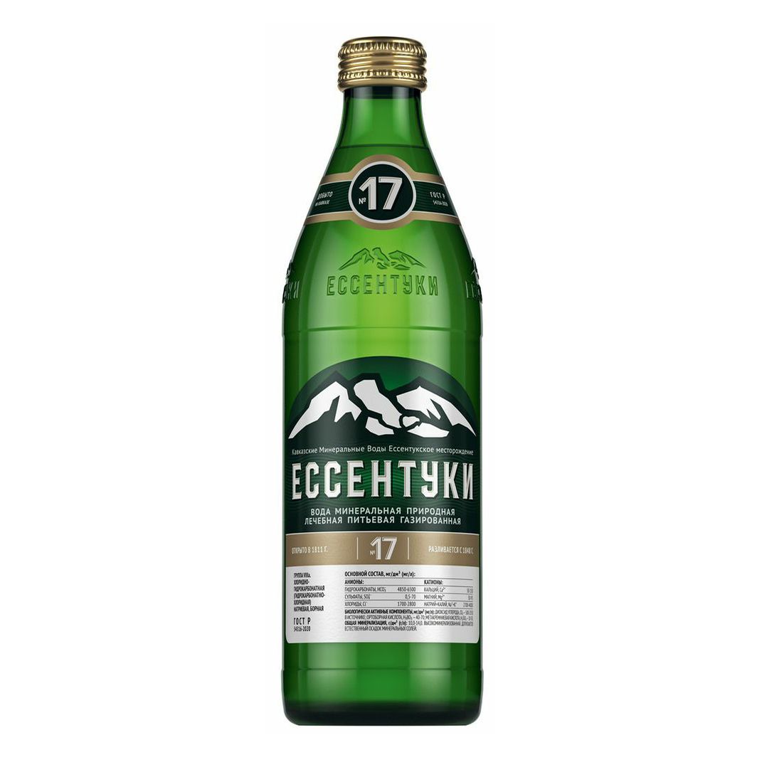 Минеральная вода Ессентуки 0,45 л