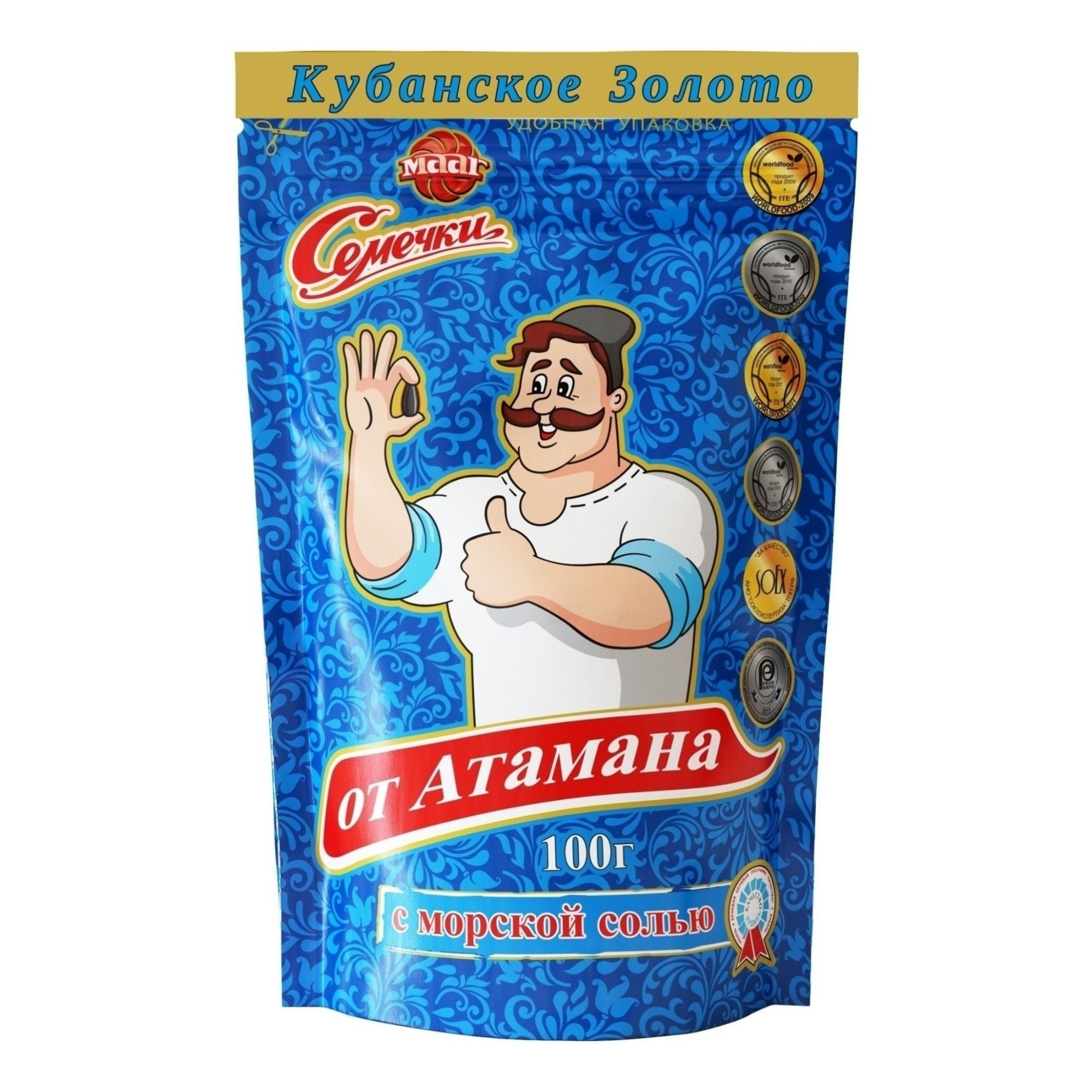 Семечки подсолнечные от Атамана 100 г