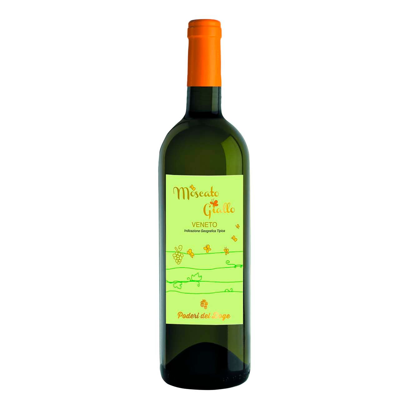 Полусухое вино Poderi del Doge Мускат 0,75 л