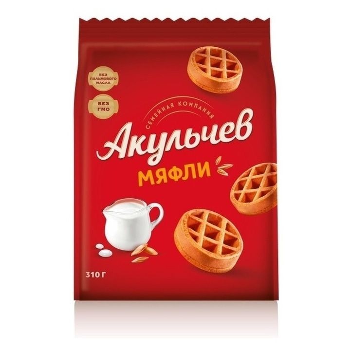 Вафли Акульчев 310 г