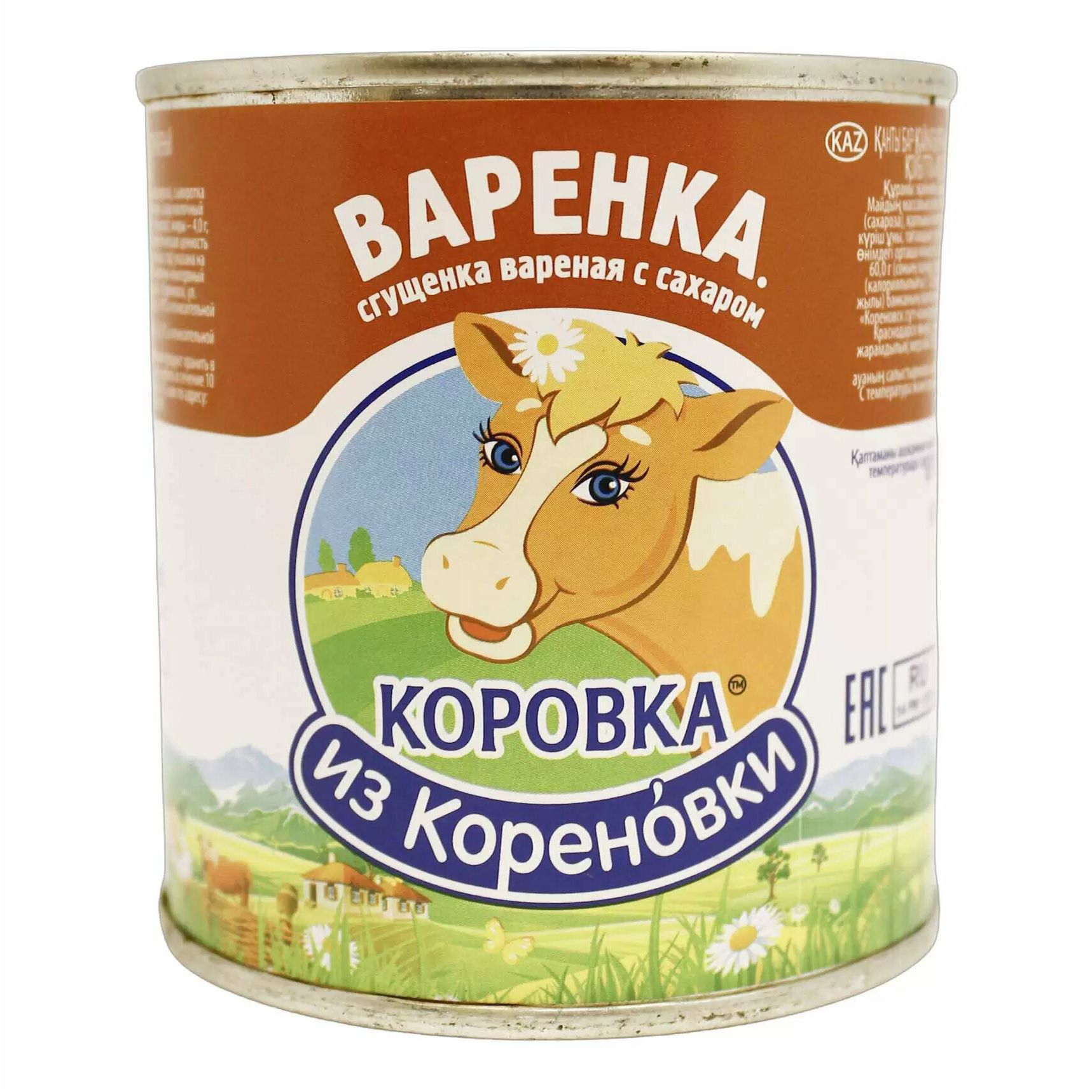 Сгущенное молоко Коровка из Кореновки 370 г