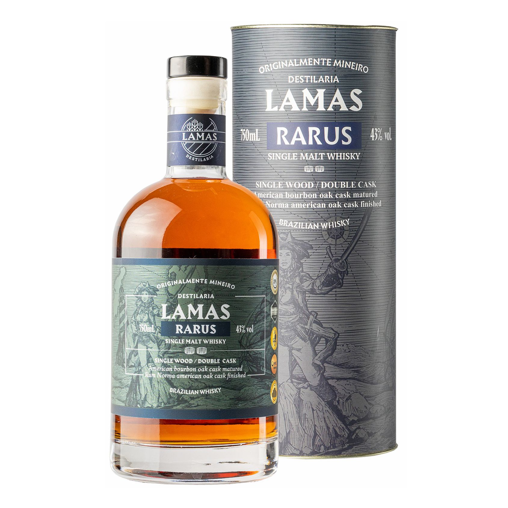 Виски Lamas Double Cask 0,75 л