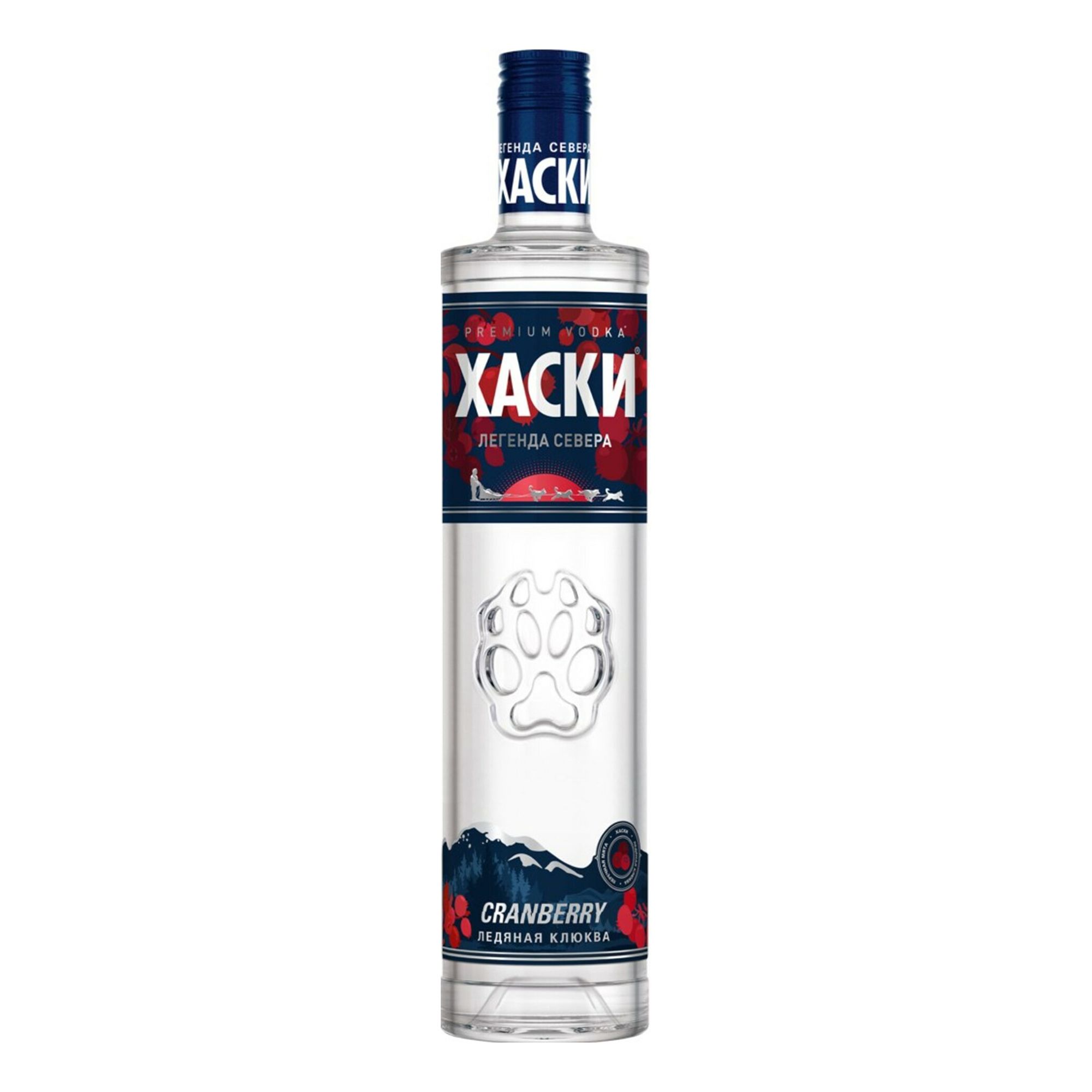Водка Хаски клюква 0,5 л