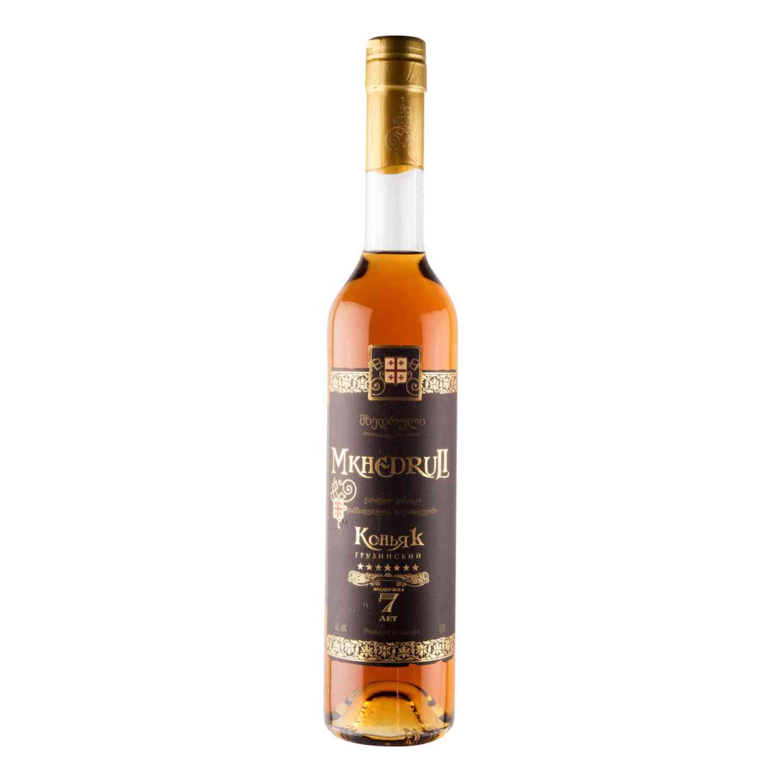 Коньяк Mkhedruli 7 лет 0,5 л
