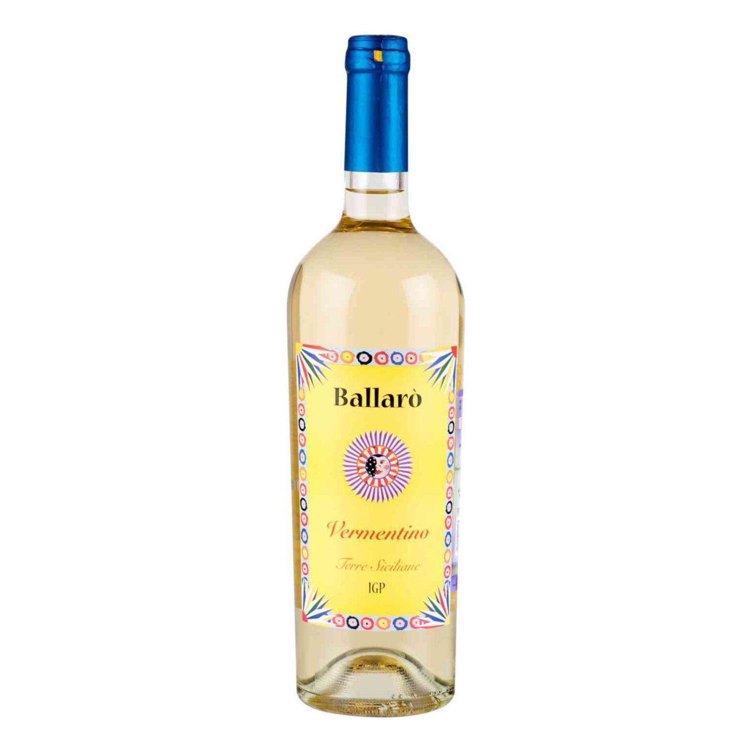 Белое сухое вино Ballaro Верментино 0,75 л