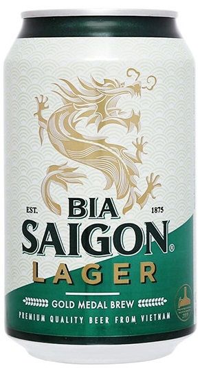 Пиво Saigon светлое 0,33 л