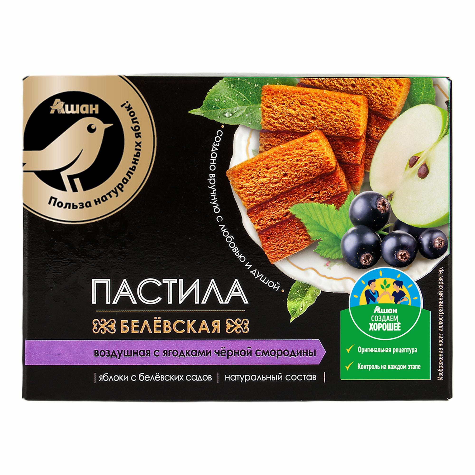 Пастила АШАН Золотая птица 100 г