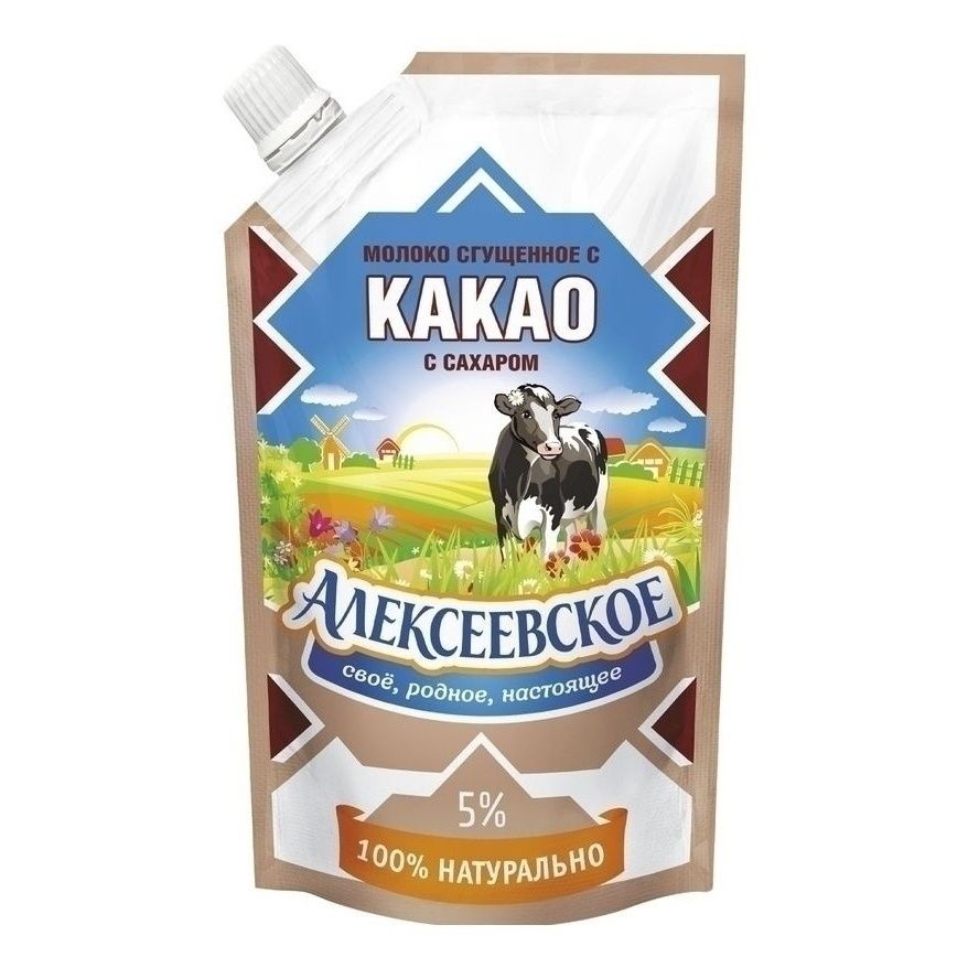 Сгущенное молоко Алексеевское 270 г