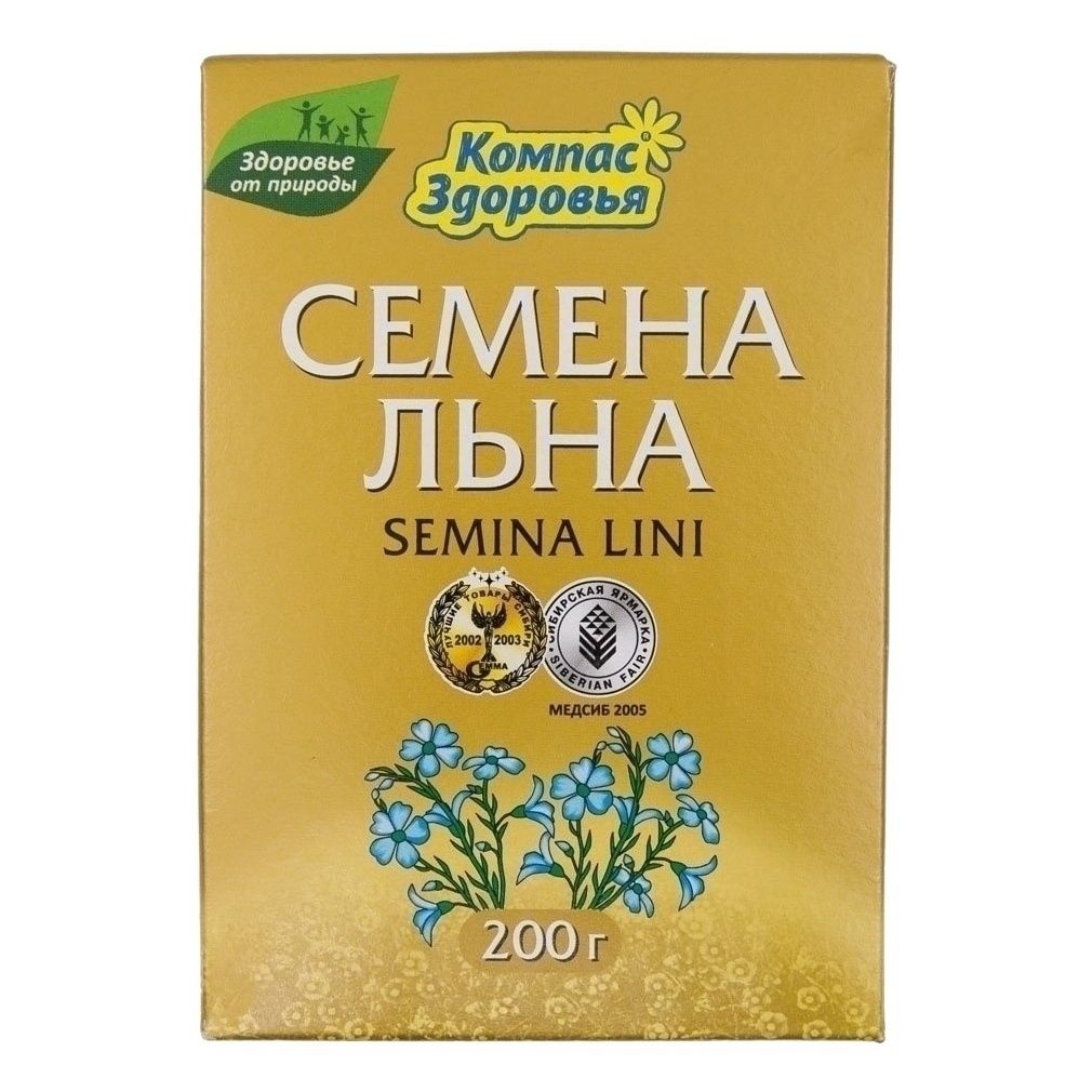 Семена льна Компас Здоровья 200 г