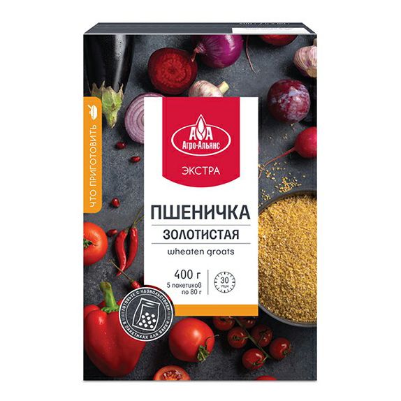 Крупа пшеничная Агро-Альянс 400 г
