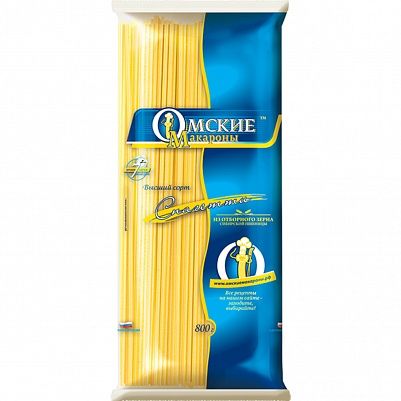 Макароны Омские Макароны 800 г