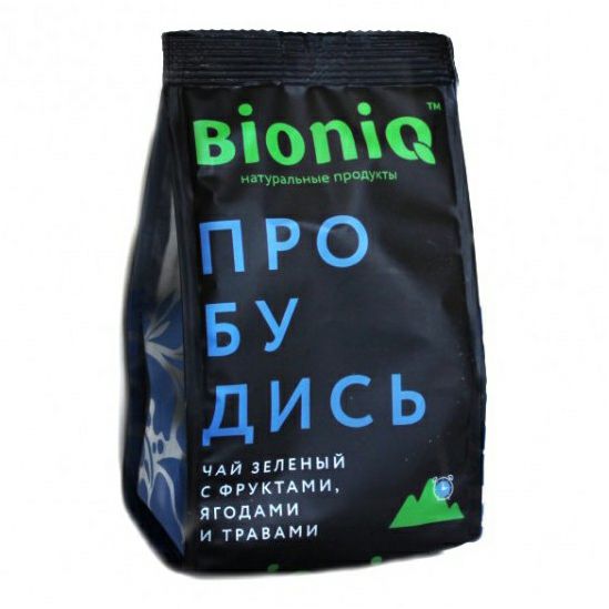 Зеленый чай BioniQ листовой 50 г