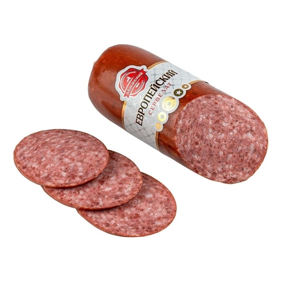Колбаса варено-копченая Абаканский мясокомбинат 450 г