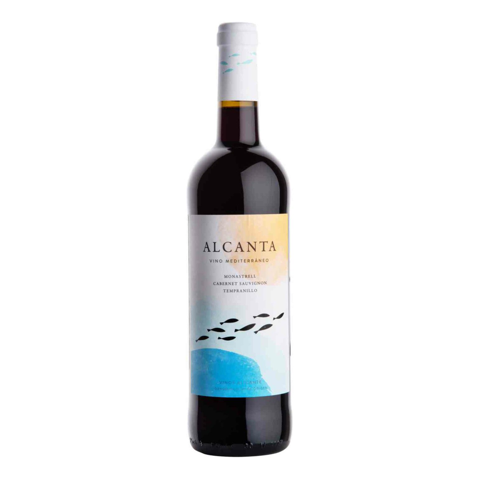 Красное сухое вино Vina Alcanta 0,75 л