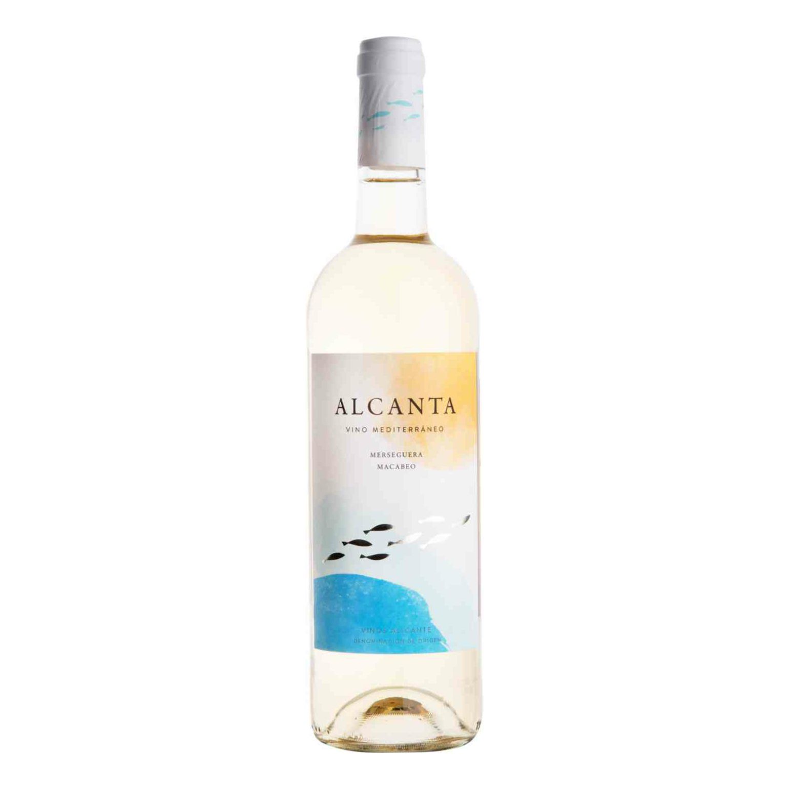 Белое сухое вино Vina Alcanta 0,75 л