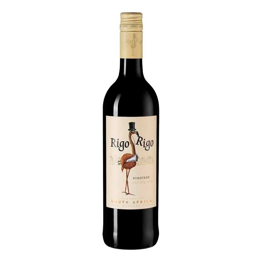 Красное сухое вино Rigo rigo Пинотаж 0,75 л