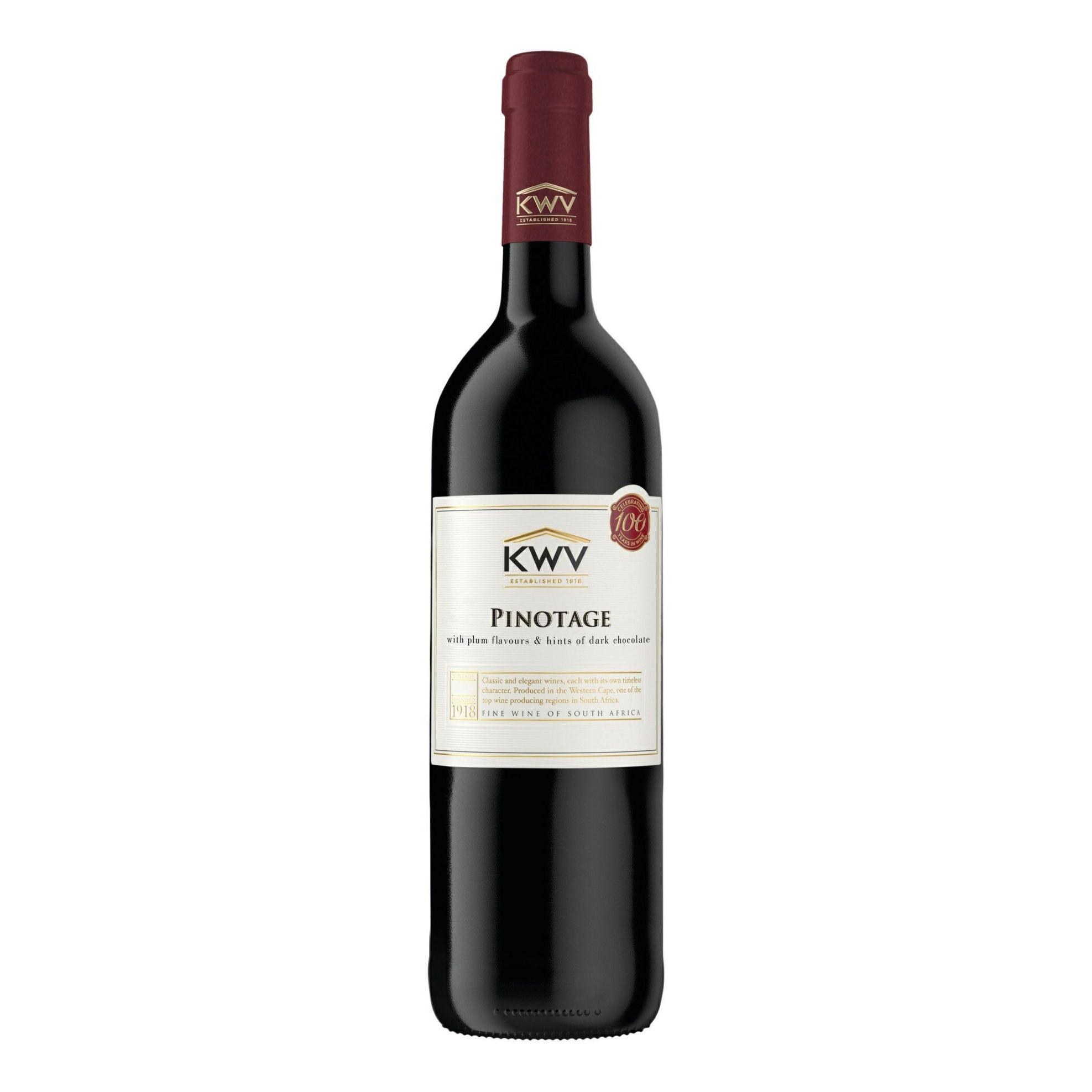 Красное сухое вино KWV Пинотаж 0,75 л