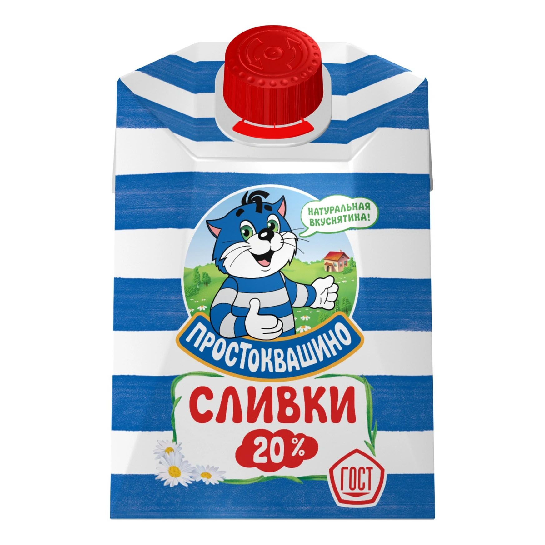 Сливки Простоквашино 200 г