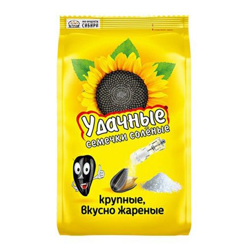 Семечки подсолнечные Удачные семена 140 г