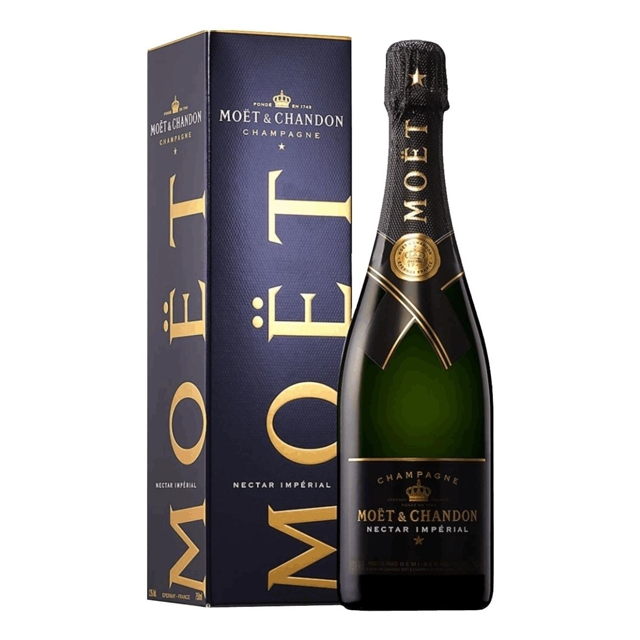 Шампанское Moet & Chandon полусладкое 0,75 л
