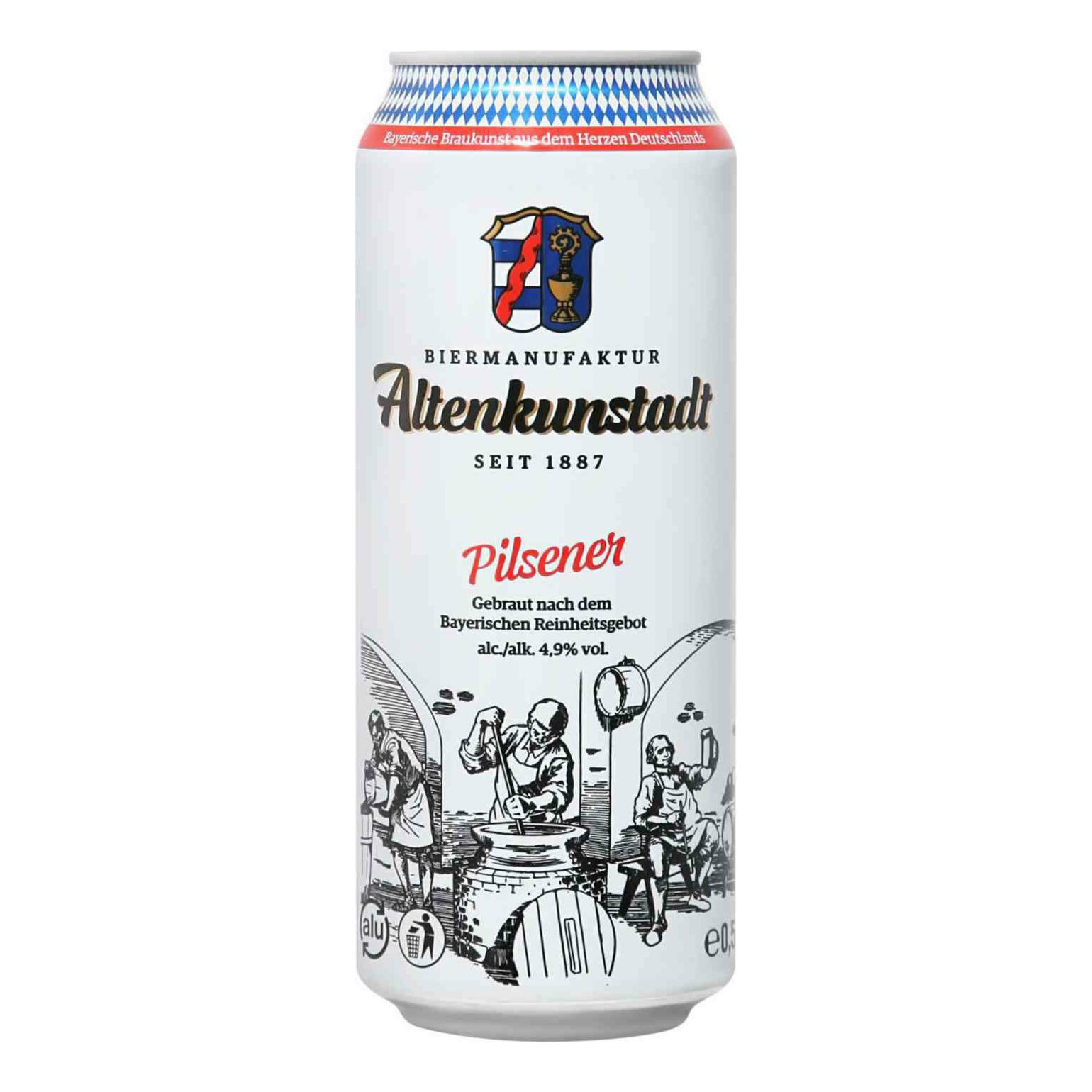 Пиво Altenkunstadt светлое 0,5 л