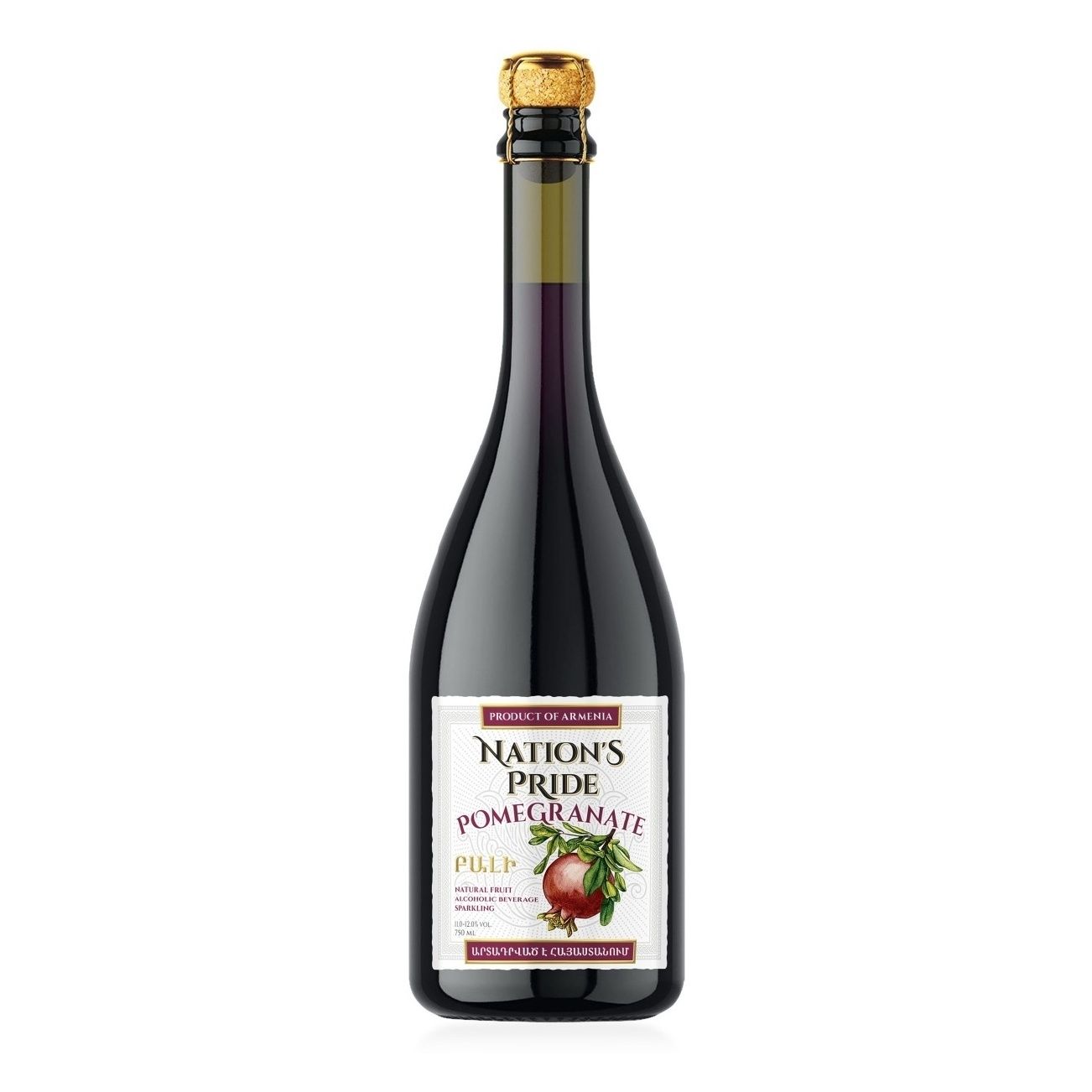 Красное полусладкое вино Nation's Pride 0,75 л