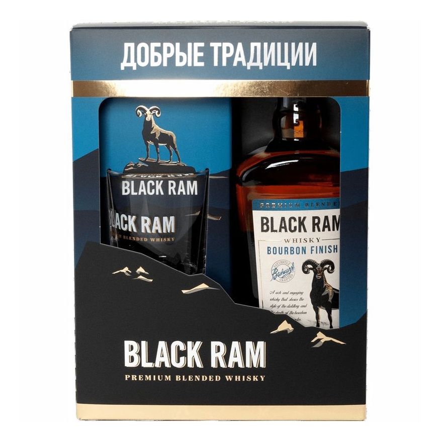 Виски Black Ram 3 года 0,7 л