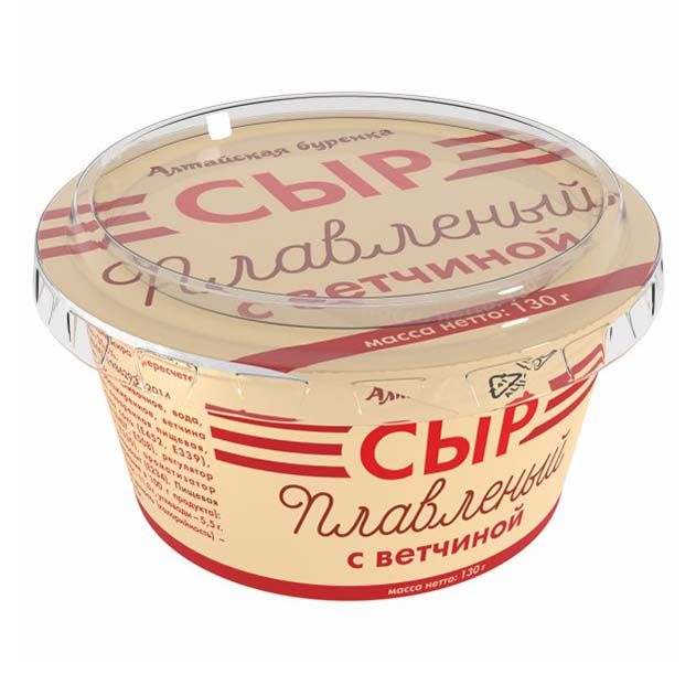 Сыр плавленый Алтайская Буренка 130 г