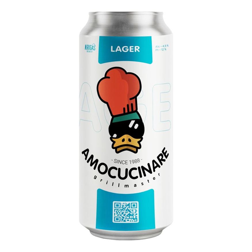 Пиво New Riga's Brewery светлое 0,45 л