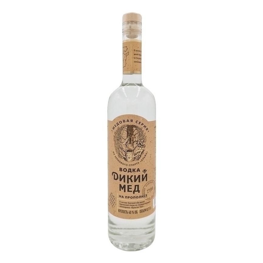Водка ДИКИЙ МЕД 0,7 л