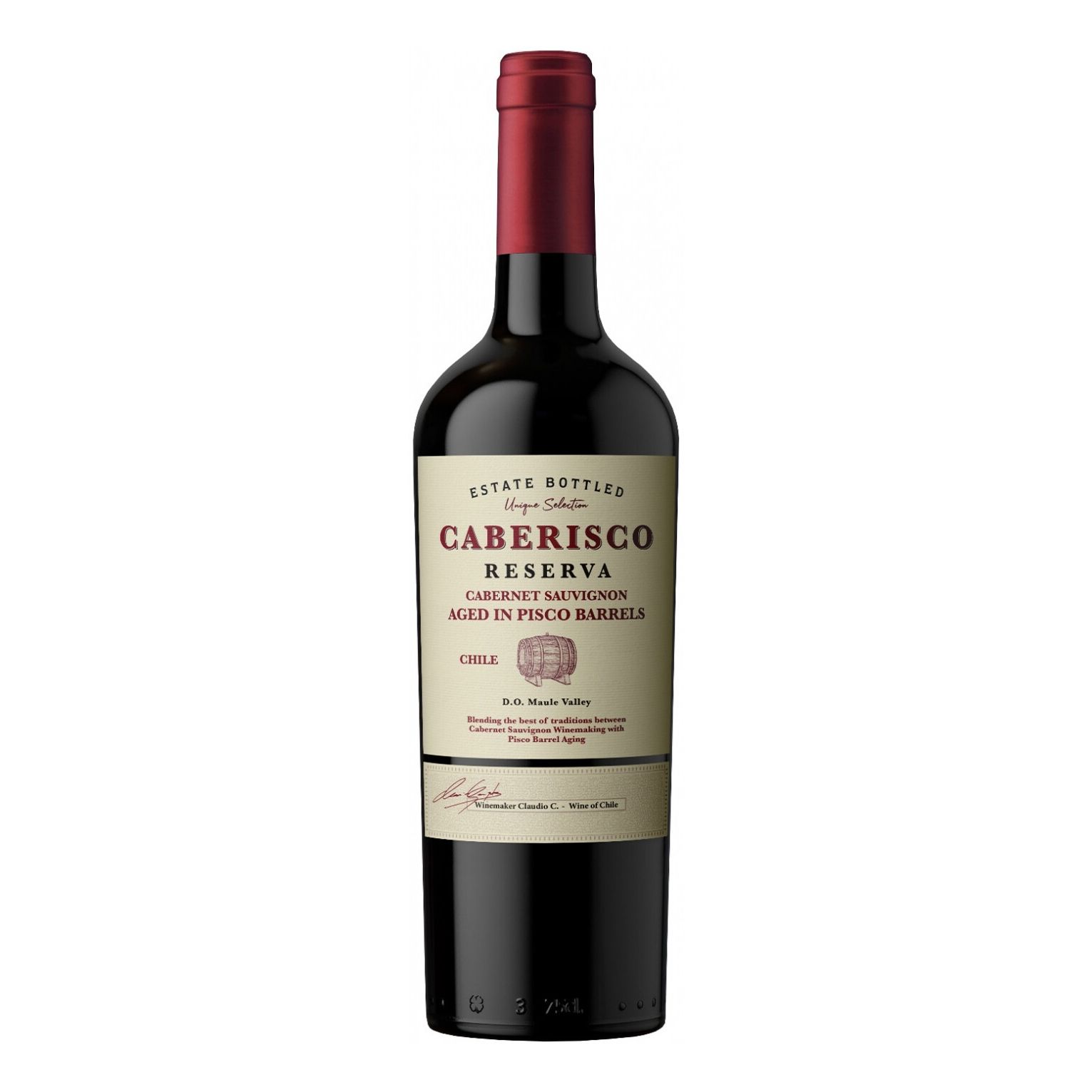 Красное сухое вино Vina de Aguirre 0,75 л