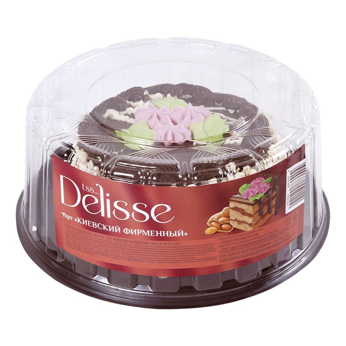 Торт Delisse 550 г