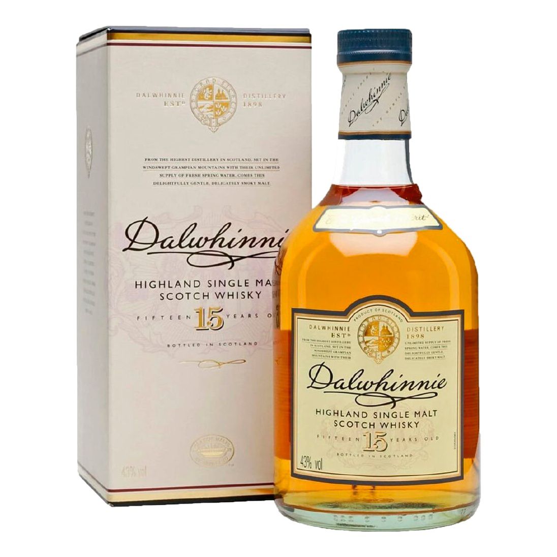 Виски Dalwhinnie 15 лет 0,7 л
