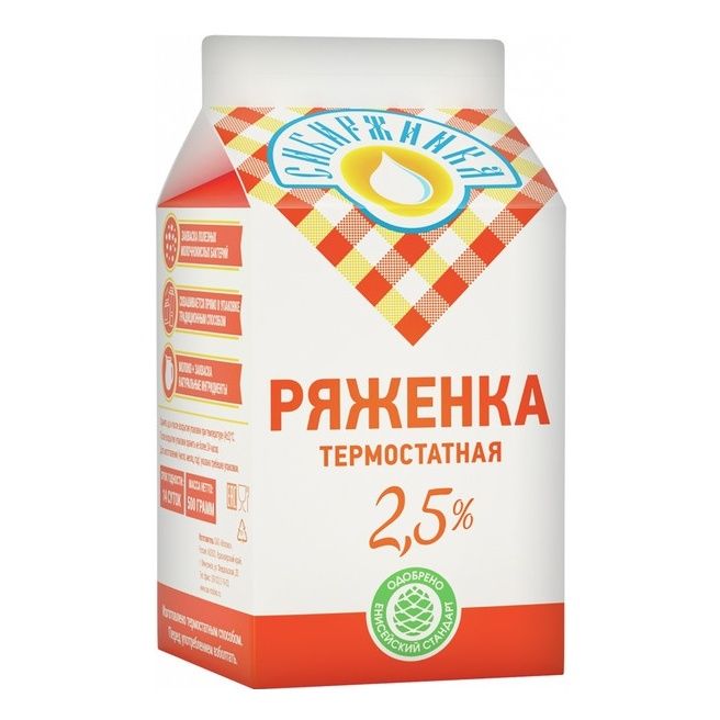 Ряженка Сибиржинка 0,5 л