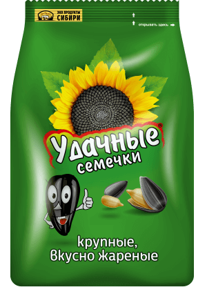 Семечки подсолнечные Удачные 160 г