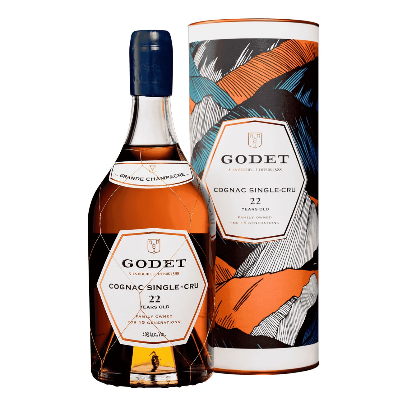 Коньяк Godet 22 года 0,7 л