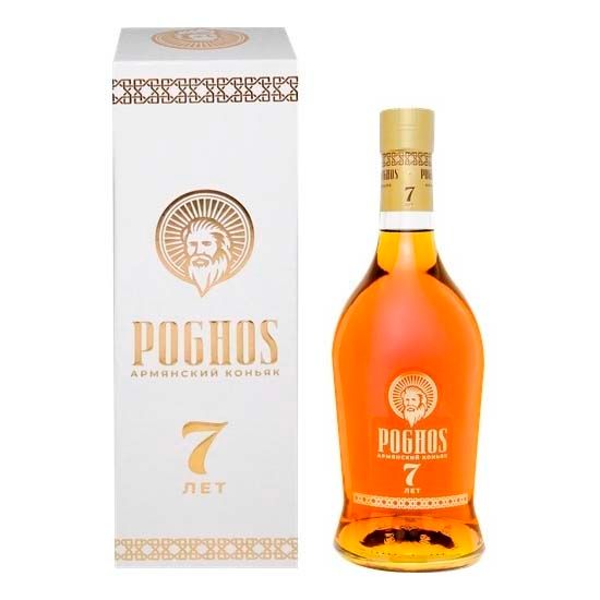 Коньяк Poghos 7 лет 0,5 л
