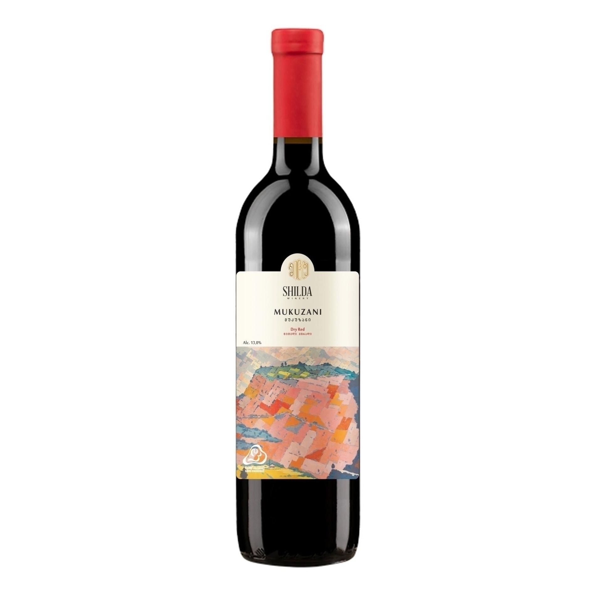 Красное сухое вино Shilda Мукузани 0,75 л