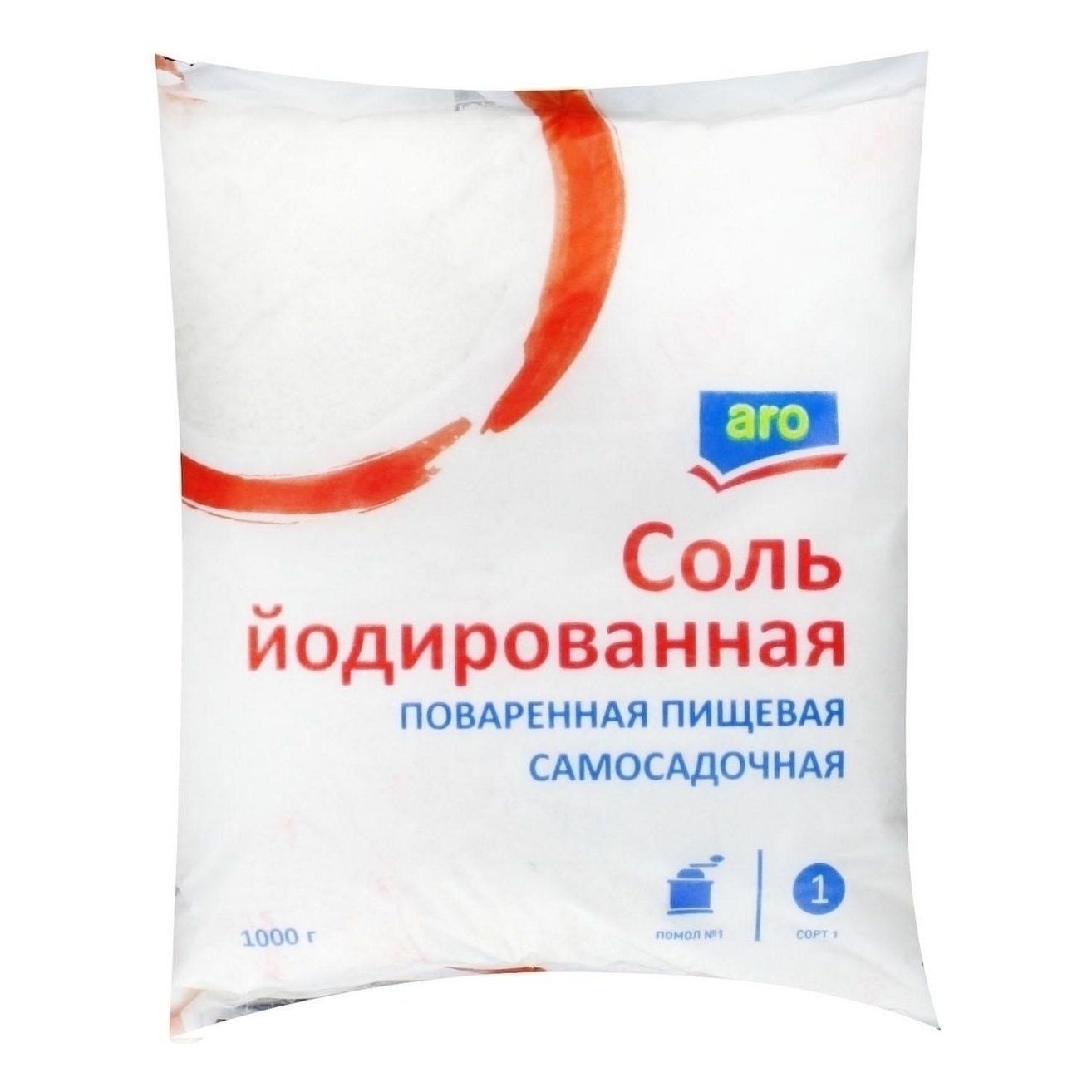 Соль йодированная ARO 1 кг