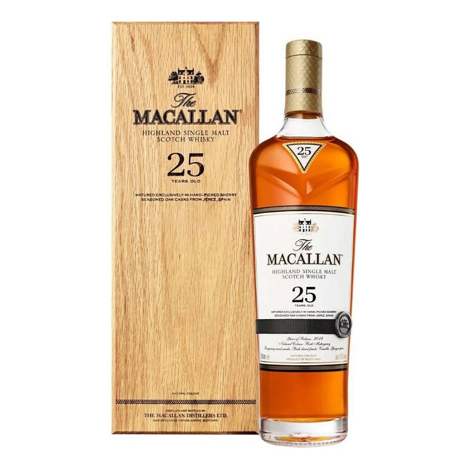 Виски Макаллан Sherry Oak 25 лет 0,7 л