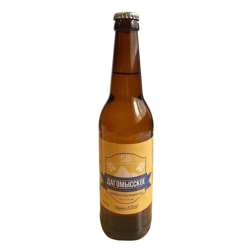 Пиво Sargan Brewery нефильтрованное 0,45 л