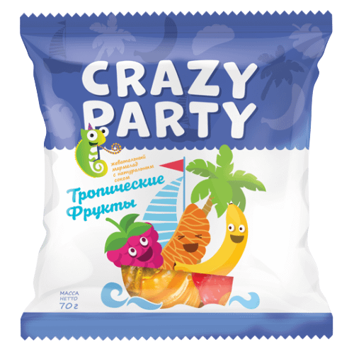 Мармелад Crazyparty 70 г