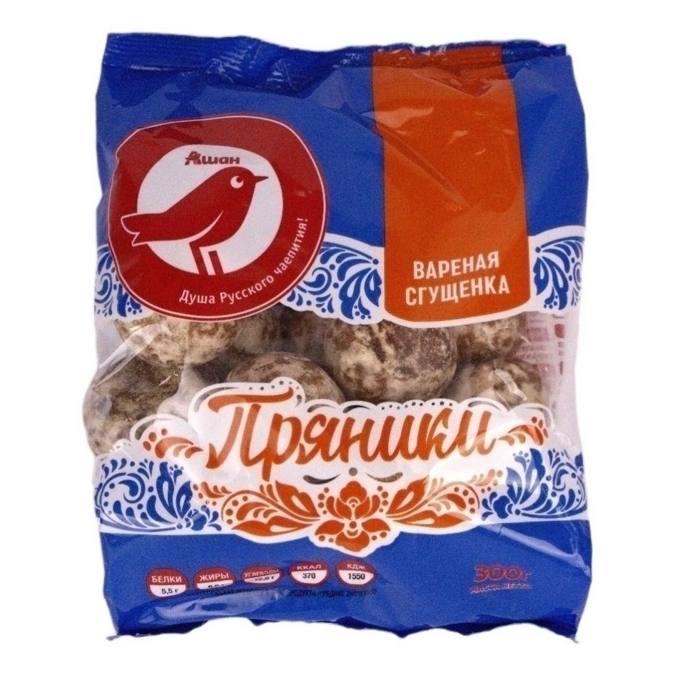 Пряники АШАН Красная птица 300 г
