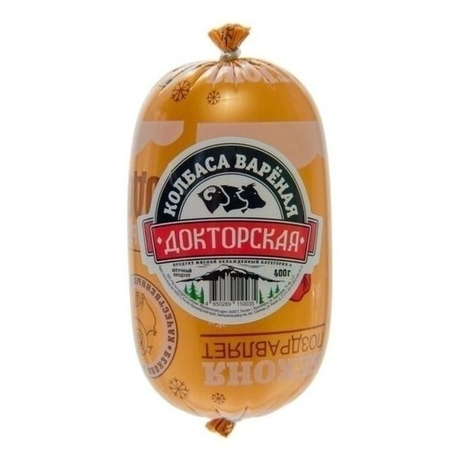 Колбаса вареная Чистые продукты Сибири 400 г