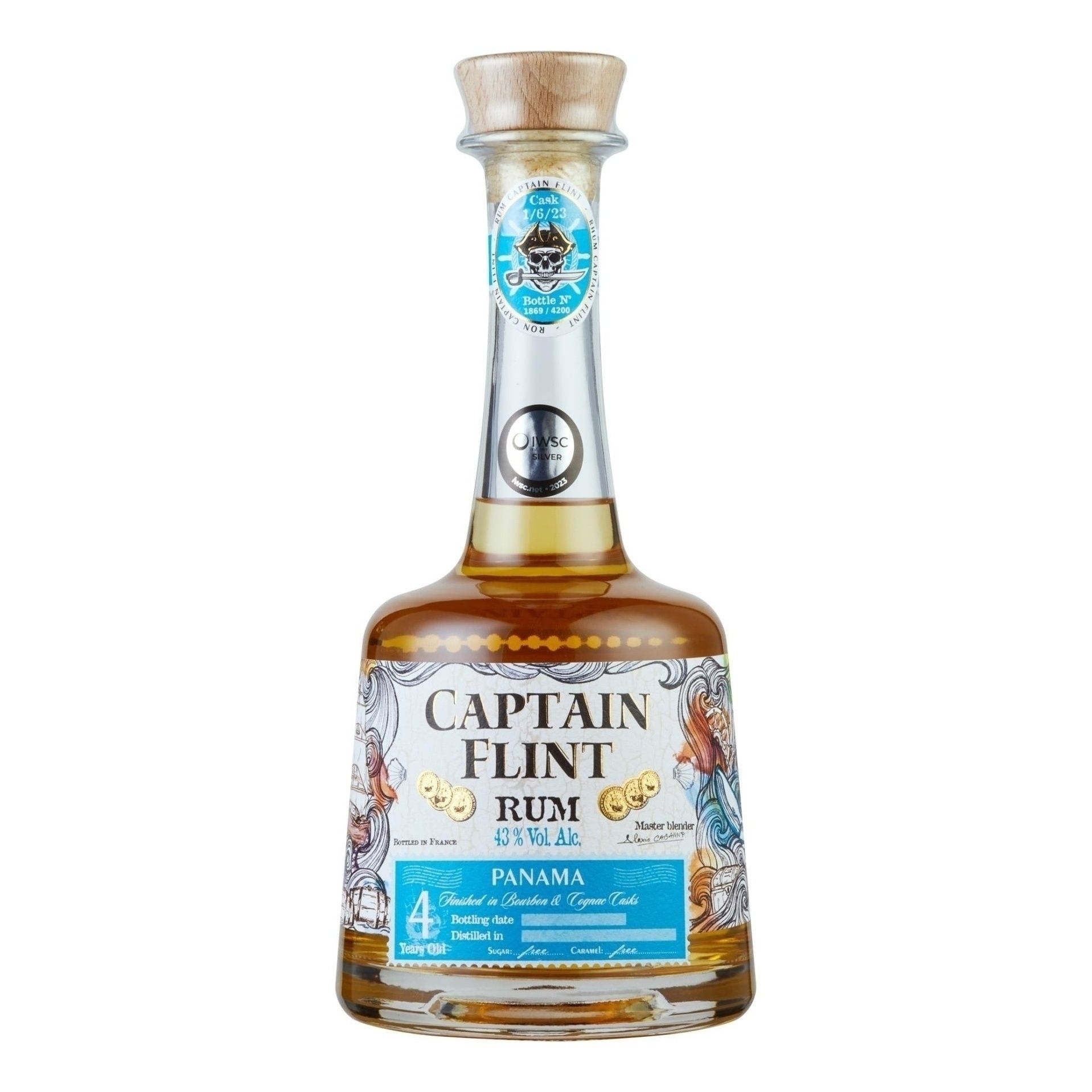 Ром Captain Flint выдержанный 0,7 л