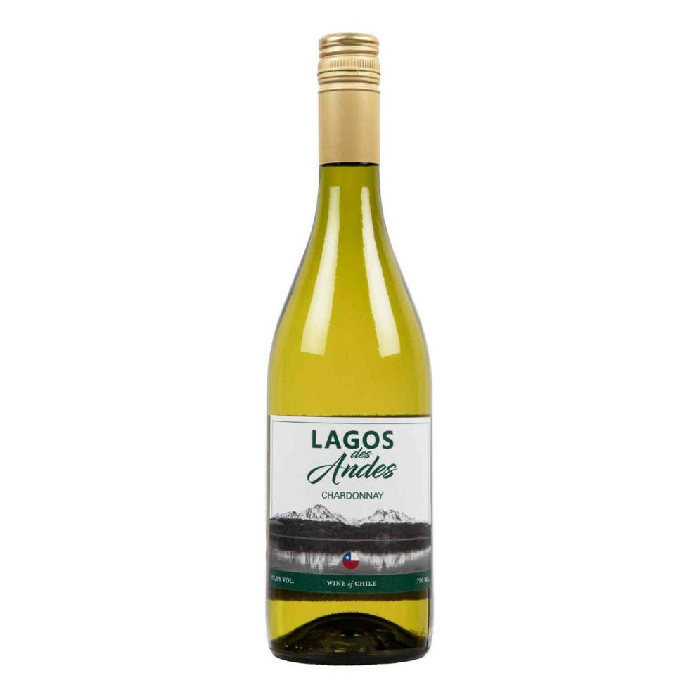 Белое полусухое вино Lagos des Andes Шардоне 0,75 л