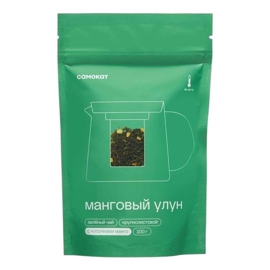 Зеленый чай Самокат листовой 100 г