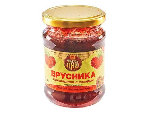 Протертые ягоды Таежная Пира 300 г